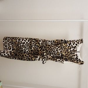 Cache leopard dress